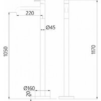 Abber Wasser Kreis AF8140G (золото матовое) Image #6