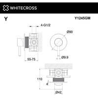 Whitecross Y Y1245GM (оружейная сталь) Image #3