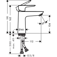 Hansgrohe Talis E 71712000 Image #2