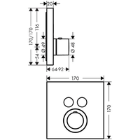 Axor ShowerSelect 36715000 Image #2