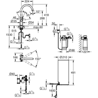 Grohe Red Duo 30079001 (хром) Image #36