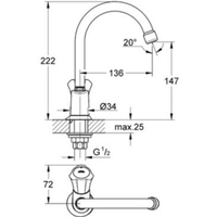 Grohe Costa L 20393001 (хром) Image #2