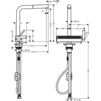 Hansgrohe Aquno Select M81 73836000 (хром) Image #6