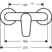 Hansgrohe Talis E 71760000 (хром) Image #3