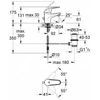 Grohe Euroeco [32881000] Image #2