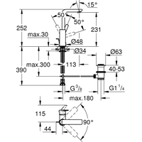 Grohe Lineare L-size 23296DC1 (стальной) Image #2