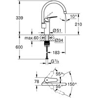 Grohe Eurosmart 33202003 Image #4