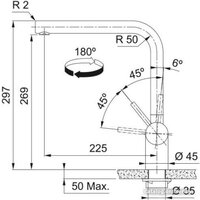 Franke Atlas Neo 115.0681.241 (золотая шампань) Image #4