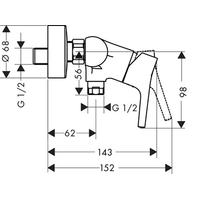 Hansgrohe Talis S 72600000 Image #2