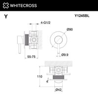 Whitecross Y Y1245BL (черный матовый) Image #3