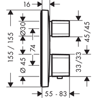 Hansgrohe Ecostat E [15707000] Image #2