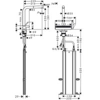 Hansgrohe Aquno Select M81 73830800 (стальной) Image #6