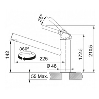 Franke Orbit Pull Out 115.0623.056 (оникс) Image #2