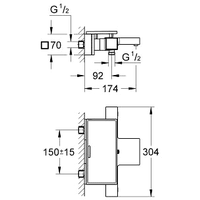 Grohe Grohtherm Cube 34502000 Image #2