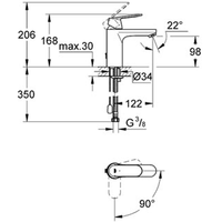 Grohe Eurosmart Cosmopolitan [2339700E] Image #3