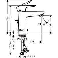 Hansgrohe Talis E 71713000 Image #2