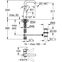 Grohe Essence 32628DL1 (теплый закат, матовый) Image #2