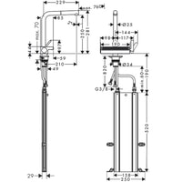 Hansgrohe Aquno Select M81 73830000 (хром) Image #6