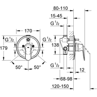 Grohe Eurosmart Cosmopolitan 32879000 Image #2