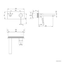 Wellsee ONCE! and forever 182415001, встраиваемый (матовый белый) Image #11