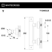 Whitecross Y1246GLB (брашированное золото) Image #3