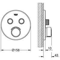 Grohe Grohtherm SmartControl 29145000 Image #2