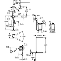 Grohe Red Duo 30079DC1 (сталь) Image #35