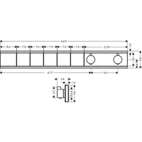 Hansgrohe RainSelect 15384000 (хром) Image #2