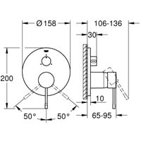 Grohe Essence 24092GN1 (холодный рассвет, матовый) Image #4