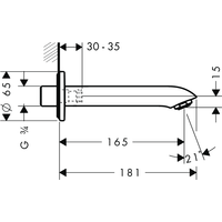 Hansgrohe Metris 31494000 Image #2