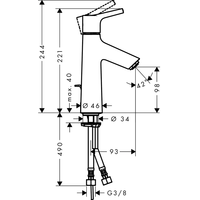 Hansgrohe Talis S 72020000 Image #2