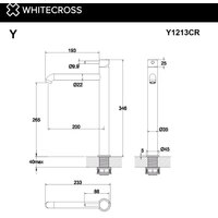 Whitecross Y Y1213BL (черный мат) Image #3