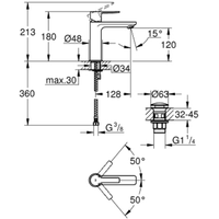 Grohe Lineare DN 15 23106001 Image #2