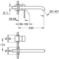 Grohe Essence New 19967GN1 (холодный рассвет, матовый) Image #2