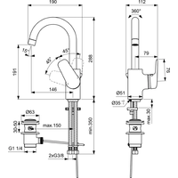 Ideal Standard Ceraflex B1716AA Image #2