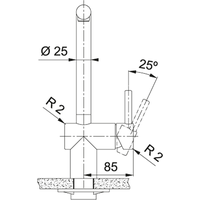 Franke Atlas Neo поворотный излив (нержавеющая сталь) 115.0521.435 Image #3