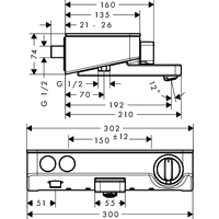 Hansgrohe ShowerTablet Select 13151400 Image #2