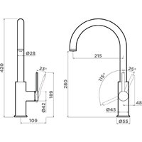 Omoikiri Okawa 2 Plus-LG (светлое золото) Image #2