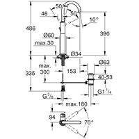 Grohe Atrio [32647001] Image #2