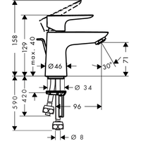 Hansgrohe Talis E 71707000 Image #4