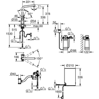 Grohe Red Duo 30327DC1 (сталь) Image #2