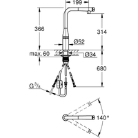 Grohe Essence Smartcontrol 31615EN0 (никель матовый) Image #3