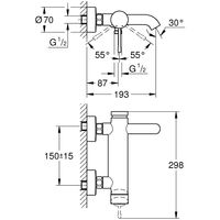 Grohe Essence New 33624AL1 (темный графит, матовый) Image #2