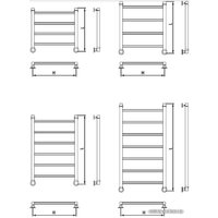 Luxon FJ 100x50 (нижнее подключение) Image #3