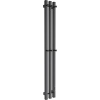 Маргроид Ferrum Inaro СНШ Профильный 150x6x12 6 крючков, Черный матовый, скрытого монтажа, таймер справа Image #1