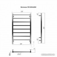 TERMINUS Ватикан П8 500x850 электро Image #3