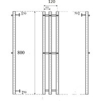 Маргроид Inaro профильный 80*6*12 (6 крючков) (частичная комплектация) Image #3