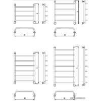 Luxon FE 100x50 (нижнее подключение) Image #2