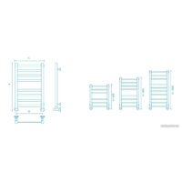 Маргроид Вид 81/10 Профильный 80x50 (перекладины 30x10, черный матовый) Image #2