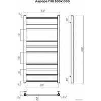 TERMINUS Аврора П10 500x1000 нп (сатин) Image #2